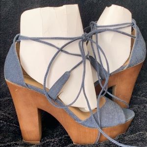 Jean String up Platforms